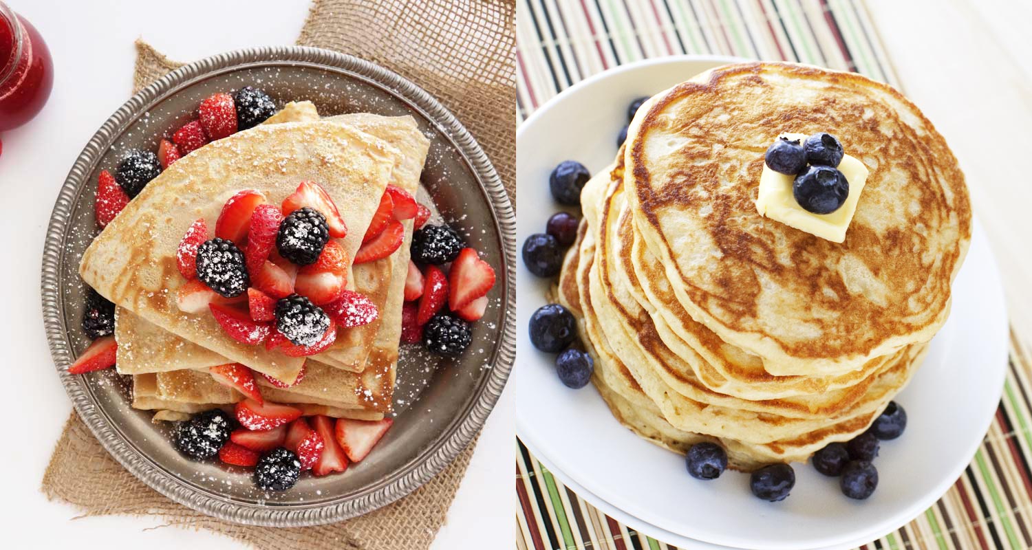 Crepes or Pancakes? | Curious Nut