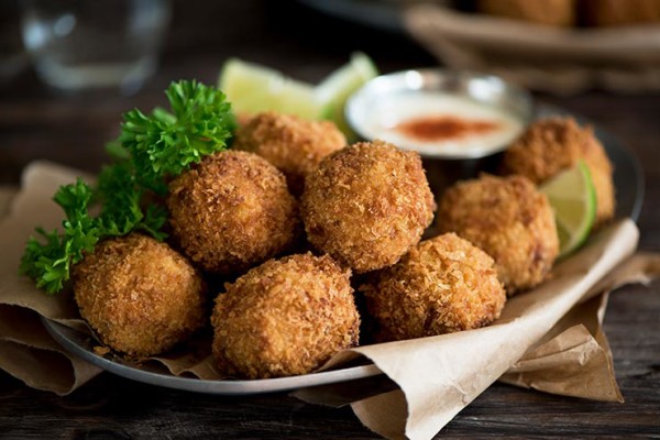 Spicy Pumpkin Potato Croquettes | Curious Nut